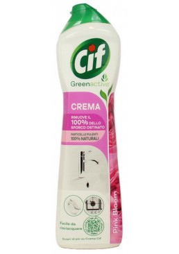 Крем для чистки Cif Clean Boost Розовая свежесть, 500 мл