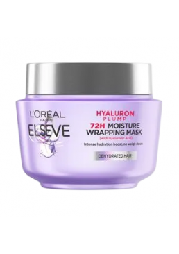 Маска-филлер L'Oreal Paris Elseve Hyaluron Plump для волос, нуждающихся в увлажнении и объеме, 300 мл