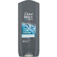 Гель для душу Dove Men+Care Чистота та комфорт, 400 мл