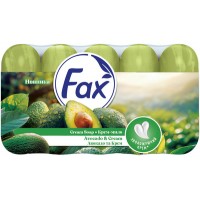 Туалетне крем-мило Fax "Авокадо та Крем", 5х70 г