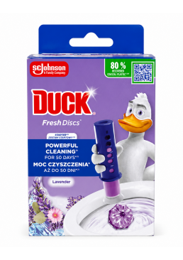 Диски чистоти для туалету Duck Лаванда, 36 мл