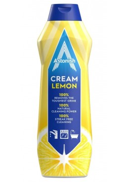 Універсальний очищувальний крем Astonish Cream Cleaner Lemon Fresh, 500 мл