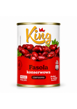  Консервированная красная фасоль King Fasola, 400 г