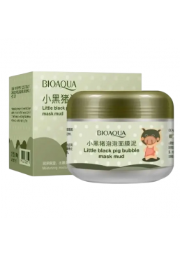 Маска для обличчя Bioaqua Littlie Black Pig Bubble Mask, 100 г