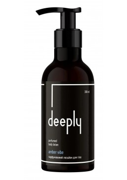 Парфюмированный лосьон для тела deeply Amber Vibe, 300 мл