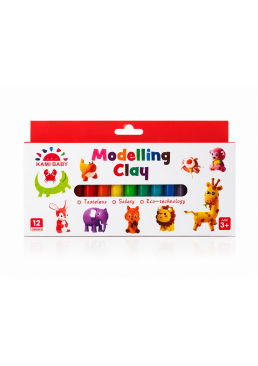 Пластилин 12150 Modelling Clay, 12 шт