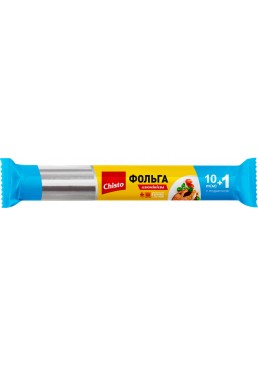 Фольга алюмінієва Chisto, 10 + 1 м