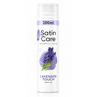 Гель для гоління Gillette Satin Care Normal Skin Lavender Touch, 200 мл