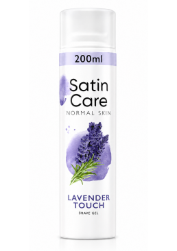 Гель для бритья Gillette Satin Care Normal Skin Lavender Touch, 200 мл
