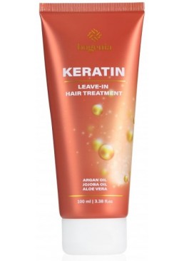 Несмываемый кондиционер для волос Keratin Leave-in Hair Treatment Bogenia BG417, 100 мл