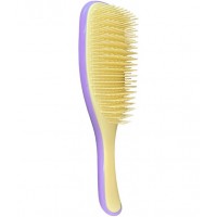 Щетка для волос Hair Comb Wet Detangling Hair Brush (желто-лавандовая)