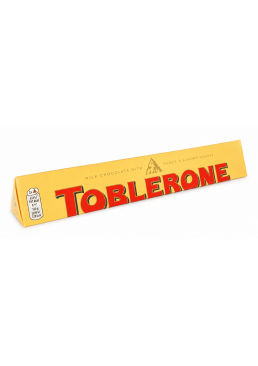 Шоколад молочний Toblerone з медом та мигдальною нугою, 200 г