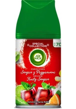 Сменный аэрозольный баллон к автоматическому освежителю воздуха Air Wick Freshmatic Фруктовая сангрия с пряностями, 250 мл
