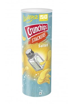 Чіпси Crunchips Stackers з сіллю, 175 г