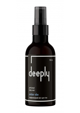 Парфюмированный мист для тела deeply Amber Vibe, 150 мл