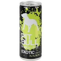 Напій енергетичний Pit Bull Exotic безалкогольний сильногазований, 250 мл