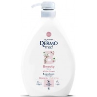 Гель для душу DermoMed Білі Квіти, 1 л