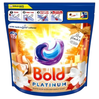 Капсули для прання Bold Platinum універсальні 4в1 White Musk & Golden Maple, 52 шт