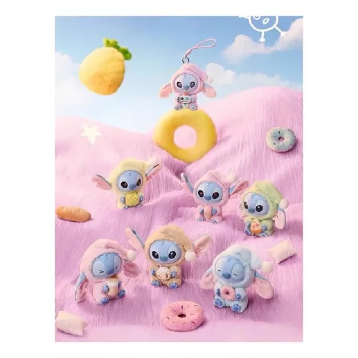 М'яка іграшка-сюрприз MINISO Stitch плюшевий брелок на сумку, 15 см - 