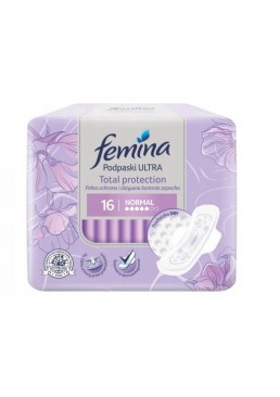 Гігієнічні прокладки Femina ULTRA NORMAL, 16 шт 