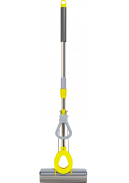 Швабра Eco fabric EF-2720 PVA-насадка 27см м'яка з ручкою телескоп, 97-130см