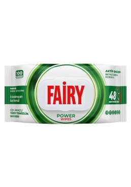 Вологі серветки для прибирання Fairy Біле мило, 100 шт
