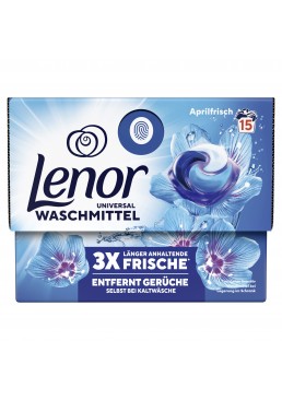 Капсули для прання універсальні Lenor "Весняне пробудження", 15 шт