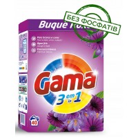 Порошок для прання Gama Buque Roxo Universal 3в 1 фіолетовий букет, 2,2 кг (40 прань)