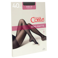 Колготки Conte Solo 40 den Nero, 6 размер