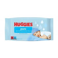 Влажные салфетки Huggies Pure, 56 шт