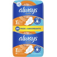 Гигиенические прокладки Always Ultra Normal 4 капли, 20 шт