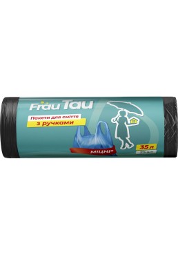 Пакеты для мусора Frau Tau с ручками, 35 л (25 шт)