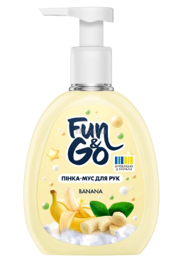Мило-пінка Fun&Go Banana, 300 мл