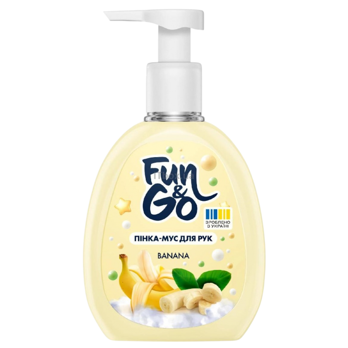 Мило-пінка Fun&Go Banana, 300 мл - 