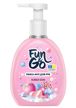 Мило-пінка Fun&Go Bubble Gum, 300 мл 