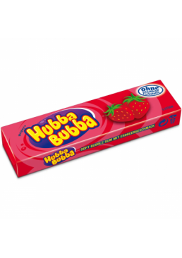 Жевательная резинка Hubba Bubba Strawberry Клубника, 35 г