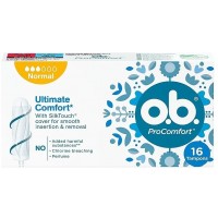 Тампоны o.b. ProComfort Normal 3 капли, 16 шт 
