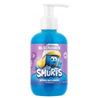 Натуральний дитячий шампунь для волосся Mr.Scrubber The Smurfs із ароматом журавлини, 200 мл