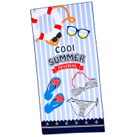 Пляжное полотенце Colorful Home «Cool Summer» из микрофибры, 90х180 см