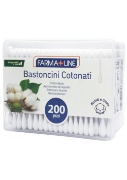 Ватні палички FARMA+LINE, 200 шт 