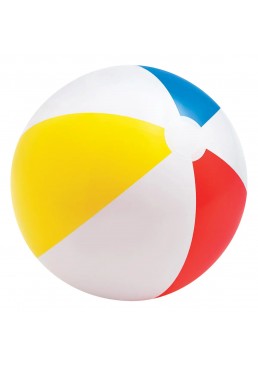 М'яч надувний різнокольоровий Intex, 51 см