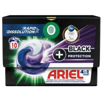 Капсулы для стирки Ariel 4в 1 Black+Protection, 10 шт 