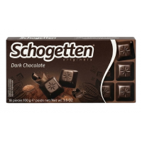 Шоколад Shogetten Черный без наполнителей, 100 г 
