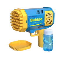 Детский генератор мыльных пузырей Bubble P121 (желто-голубой)