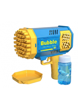 Дитячий генератор мильних бульбашок Bubble P121 (жовто-блакитний)