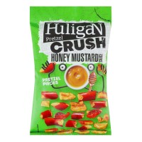 Кусочки кренделей Pretzel Crush Huligan со вкусом медово-горчичного соуса, 65 г