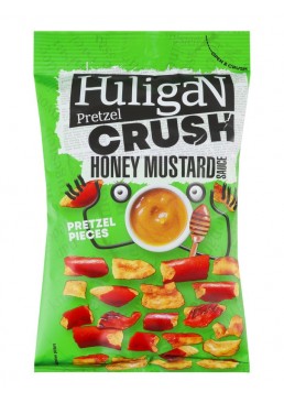 Кусочки кренделей Pretzel Crush Huligan со вкусом медово-горчичного соуса, 65 г