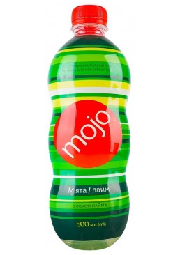 Напій газований Mojo м'ята-лайм, 500 мл