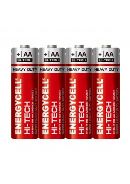 Батарейки солевые Energycell 1.5V R6 AA4 (EN15HT-S4), 4 шт