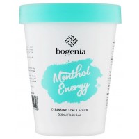 Скраб для шкіри голови Bogenia Menthol Energy Очищувальний, 250 мл
